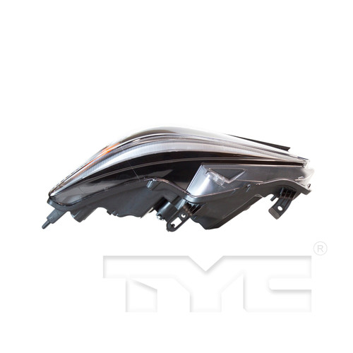 Left CAPA Certified Headlight Assembly 20-9506-00-9 - top view