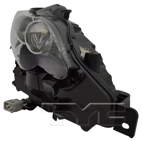 Right CAPA Certified Headlight Assembly 20-9525-00-9 - connector view