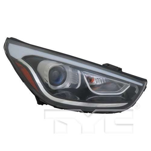 Right CAPA Certified Headlight Assembly 20-9623-00-9 - front view