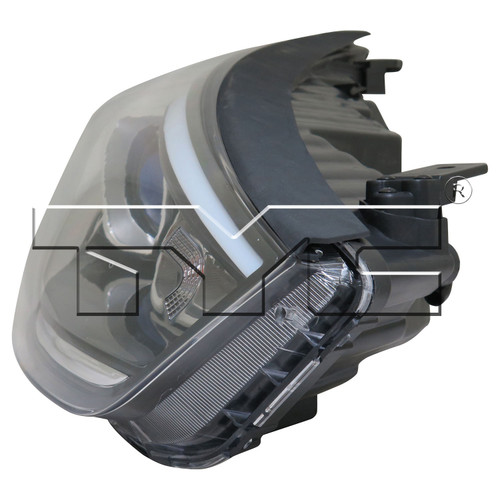 Right CAPA Certified Headlight Assembly 20-9623-00-9 - connector view