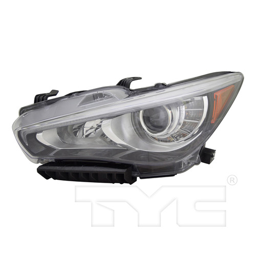Left CAPA Certified Headlight Assembly 20-9506-90-9 - front view
