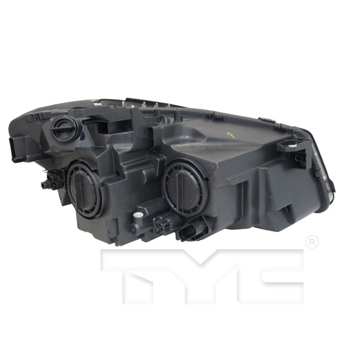 Left CAPA Certified Headlight Assembly 20-9550-00-9 - back view