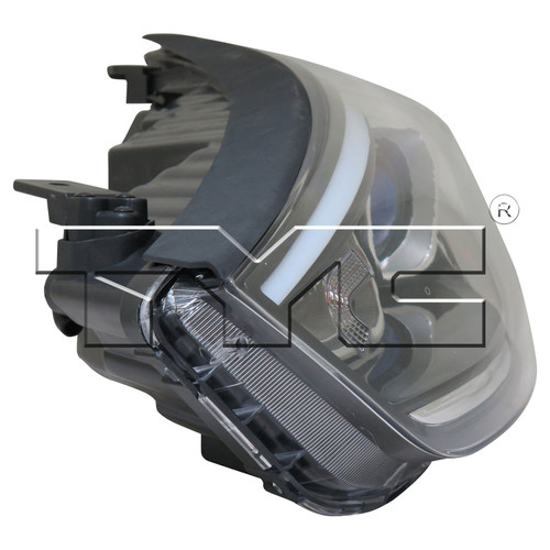 Left CAPA Certified Headlight Assembly 20-9624-00-9 - connector view