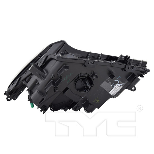 Right CAPA Certified Headlight Assembly 20-9657-91-9 - bottom view