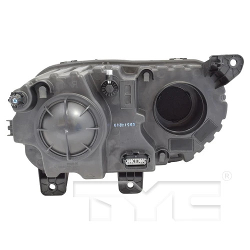 Left CAPA Certified Headlight Assembly 20-9630-00-9 - back view