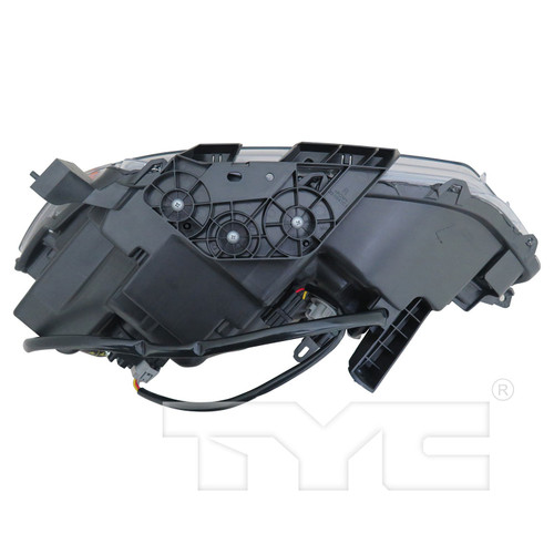 Right CAPA Certified Headlight Assembly 20-9555-00-9 - bottom view
