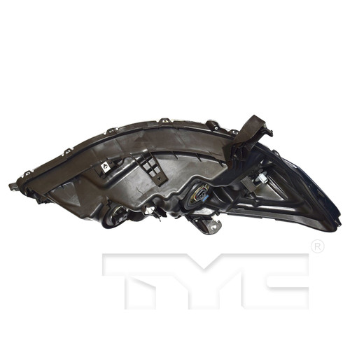 Left CAPA Certified Headlight Assembly 20-9650-00-9 - bottom view