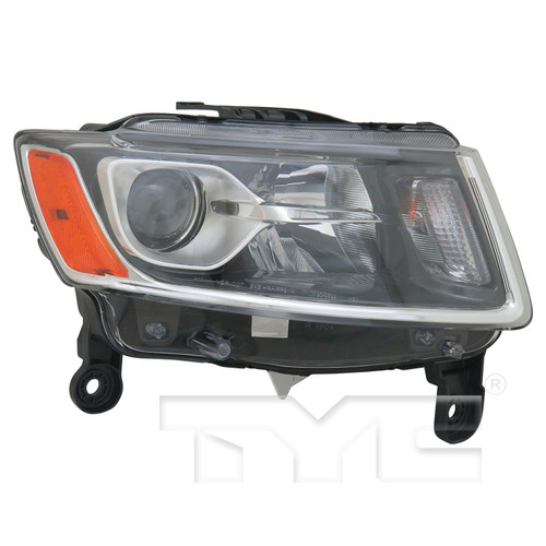 Right CAPA Certified Headlight Assembly 20-9529-00-9 - front view