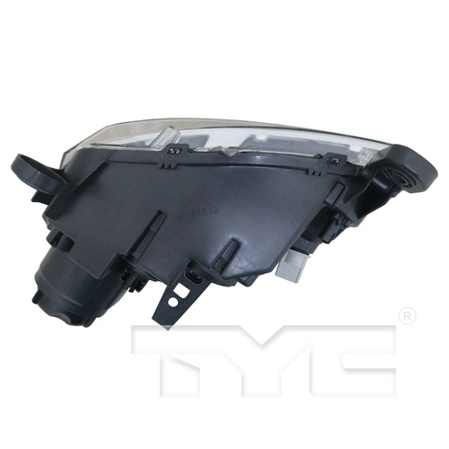 Right CAPA Certified Headlight Assembly 20-9529-00-9 - bottom view