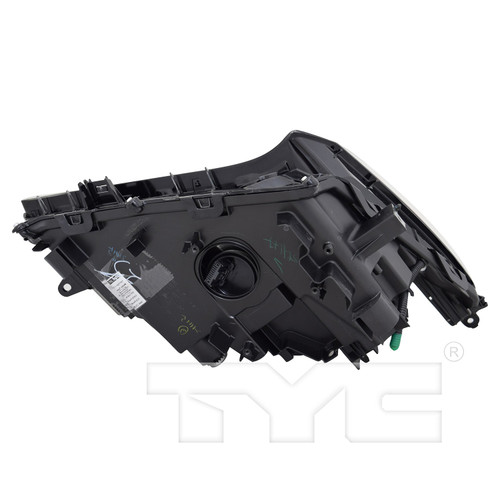 Left CAPA Certified Headlight Assembly 20-9658-91-9 - bottom view