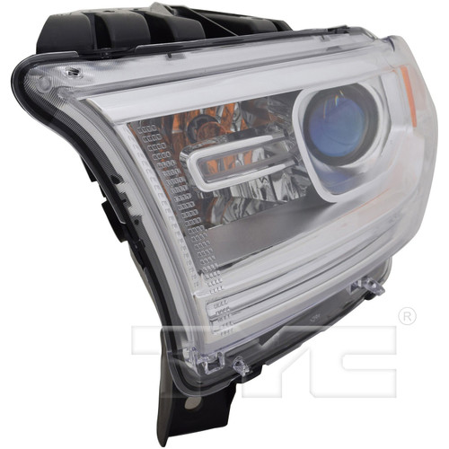 Left CAPA Certified Headlight Assembly 20-9546-00-9 - angled view