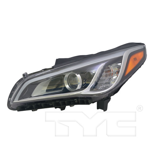 Left Headlight Assembly 20-9600-00 - front view