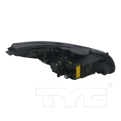 Left CAPA Certified Headlight Assembly 20-9600-00-9 - back view