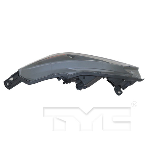 Left Headlight Assembly 20-9702-00 - top view
