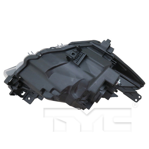 Left CAPA Certified Headlight Assembly 20-9744-01-9 - bottom view