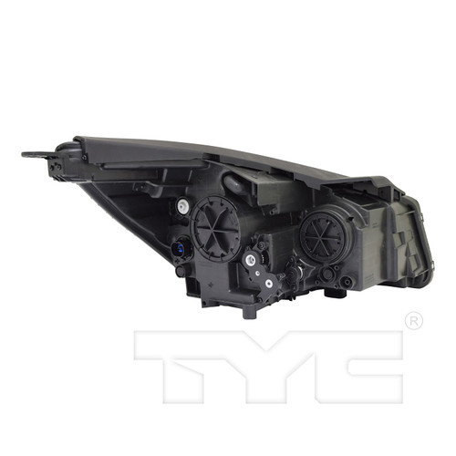 Left CAPA Certified Headlight Assembly 20-9672-90-9 - back view