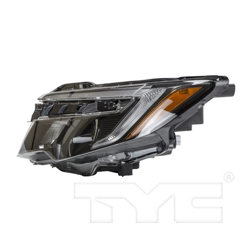 Left CAPA Certified Headlight Assembly 20-9716-80-9 - side view
