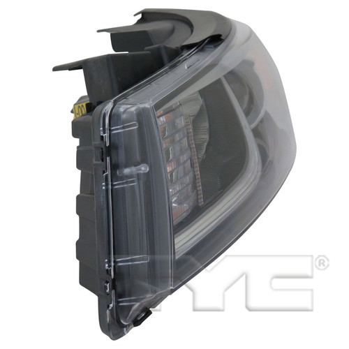 Left CAPA Certified Headlight Assembly 20-9652-00-9 - connector view