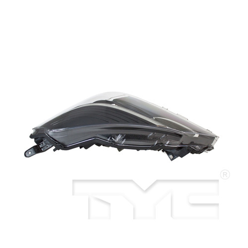 Left Headlight Assembly 20-9634-00 - top view