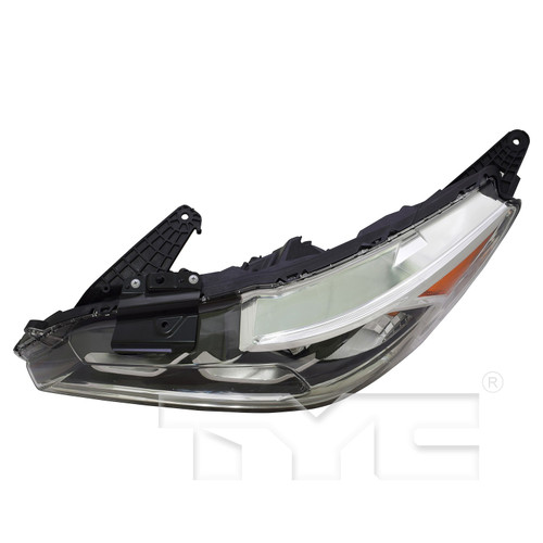 Left CAPA Certified Headlight Assembly 20-9728-00-9 - top view