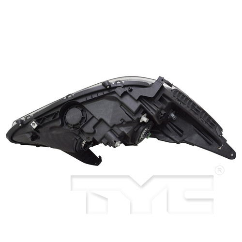 Left CAPA Certified Headlight Assembly 20-9728-00-9 - bottom view