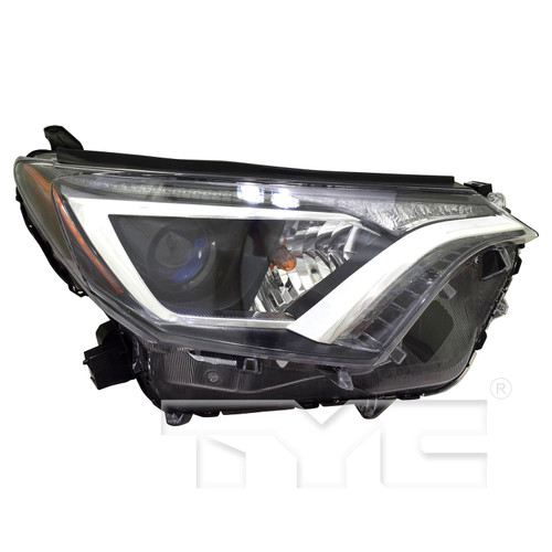 Right CAPA Certified Headlight Assembly 20-9789-00-9 - front view