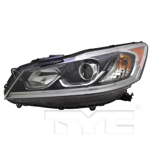 Left CAPA Certified Headlight Assembly 20-9728-90-9 - front view