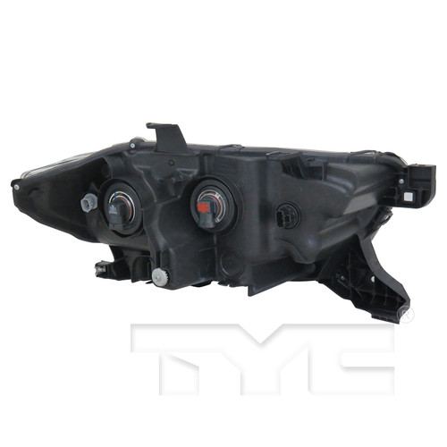 Left CAPA Certified Headlight Assembly 20-9750-00-9 - back view