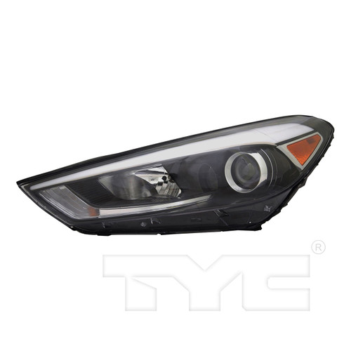Left CAPA Certified Headlight Assembly 20-9746-90-9 - front view