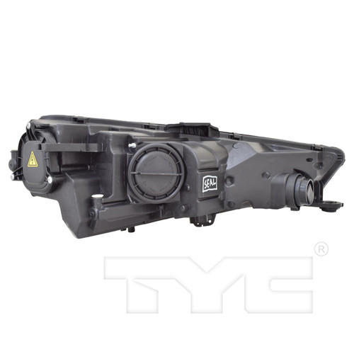 Left CAPA Certified Headlight Assembly 20-9830-01-9 - back view
