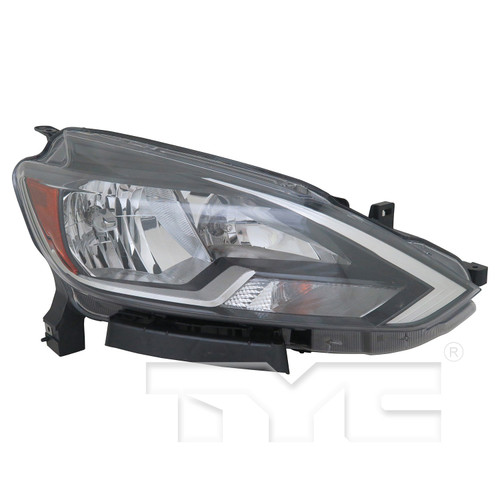 Right CAPA Certified Headlight Assembly 20-9793-00-9 - front view