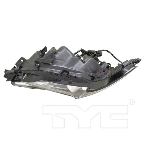 Left Headlight Assembly 20-9760-00 - top view