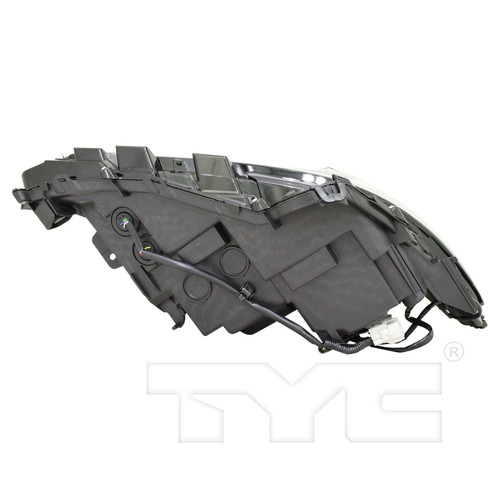 Left Headlight Assembly 20-9760-00 - bottom view