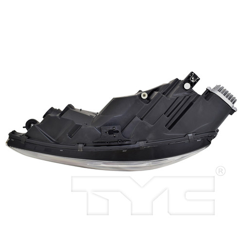 Left CAPA Certified Headlight Assembly 20-9832-00-9 - top view