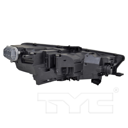 Left CAPA Certified Headlight Assembly 20-9832-00-9 - back view