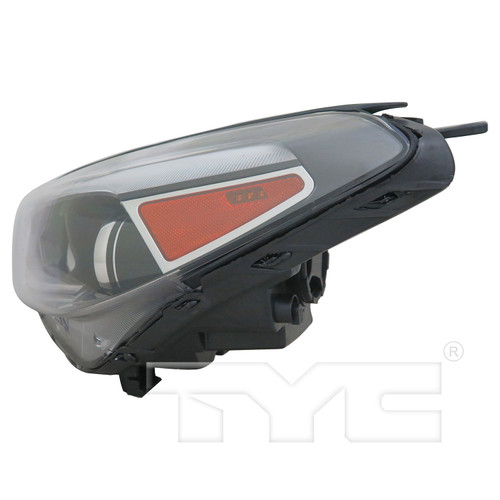 Left CAPA Certified Headlight Assembly 20-9942-00-9 - side view