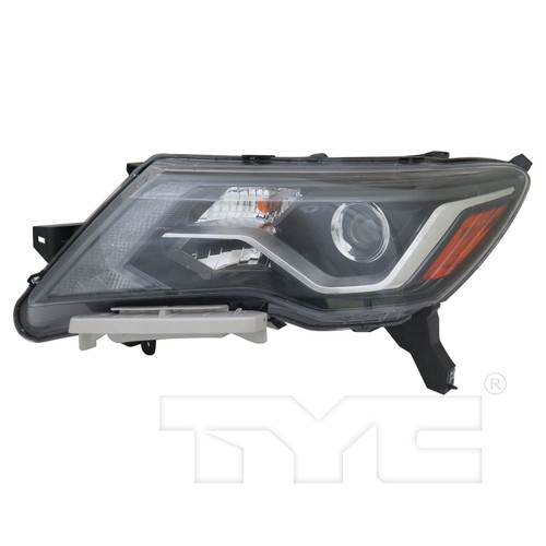 Left CAPA Certified Headlight Assembly 20-9902-00-9 - front view