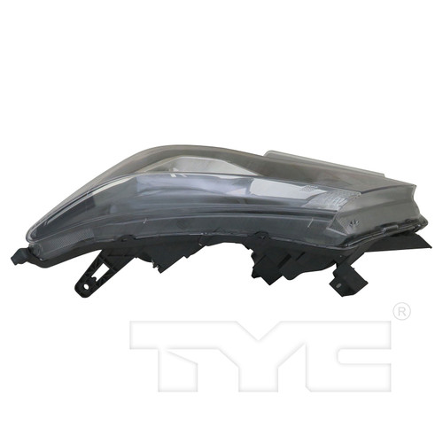Left CAPA Certified Headlight Assembly 20-9902-00-9 - top view
