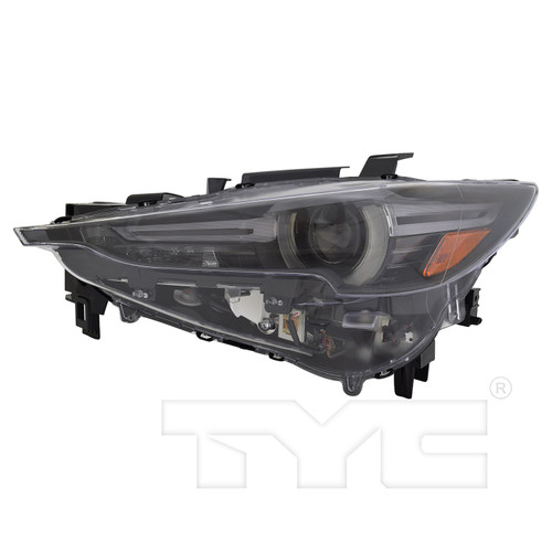 Left CAPA Certified Headlight Assembly 20-9980-00-9 - front view