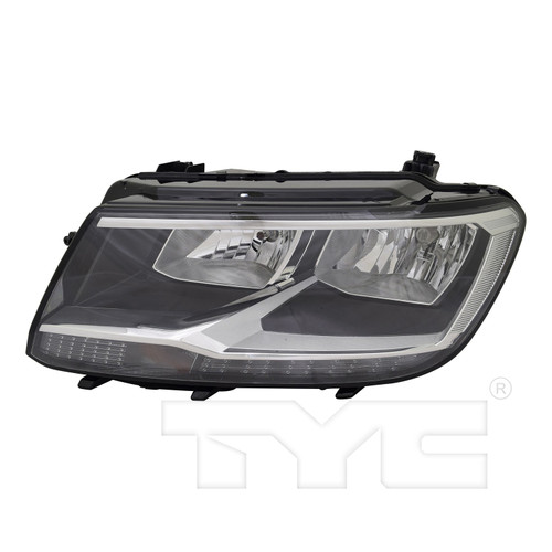 Left CAPA Certified Headlight Assembly 20-9998-00-9 - front view