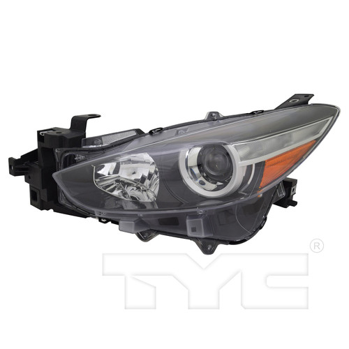 Left CAPA Certified Headlight Assembly 20-9944-91-9 - front view