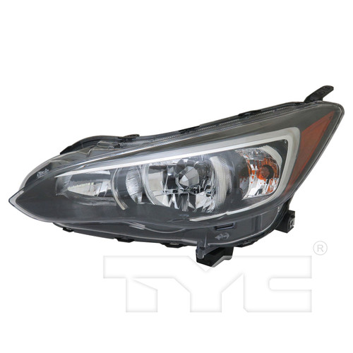 Left CAPA Certified Headlight Assembly 20-9932-00-9 - front view