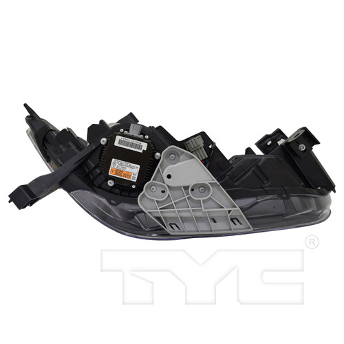 Left CAPA Certified Headlight Assembly 20-9976-00-9 - bottom view