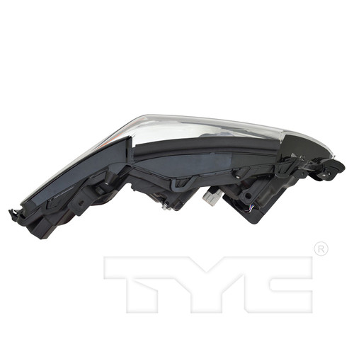 Left CAPA Certified Headlight Assembly 20-9996-00-9 - top view