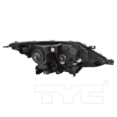 Left CAPA Certified Headlight Assembly 20-9984-00-9 - back view