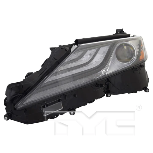 Left CAPA Certified Headlight Assembly 20-9996-60-9 - angled view