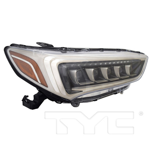 Right CAPA Certified Headlight Assembly 20-9987-00-9 - side view