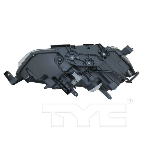 Left CAPA Certified Headlight Assembly 20-9914-90-9 - bottom view