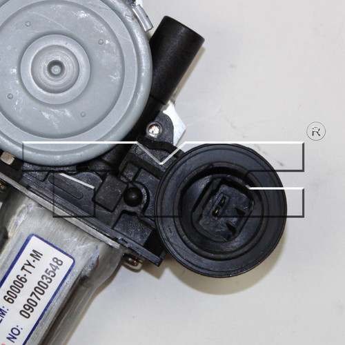Front Right Power Window Motor and Regulator Assembly 660097 - connector view