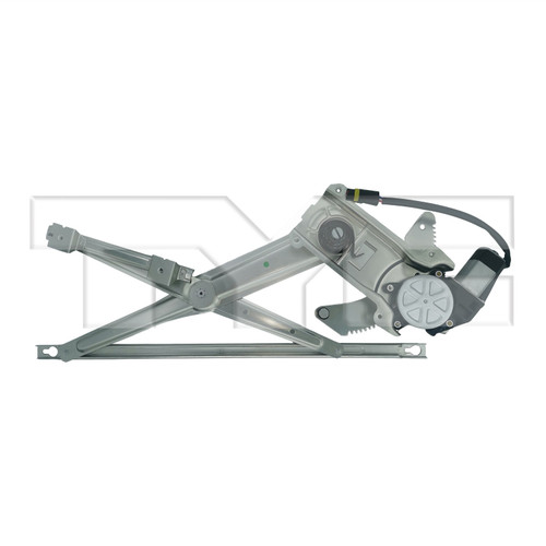 Front Left Power Window Motor and Regulator Assembly 660134 - back view